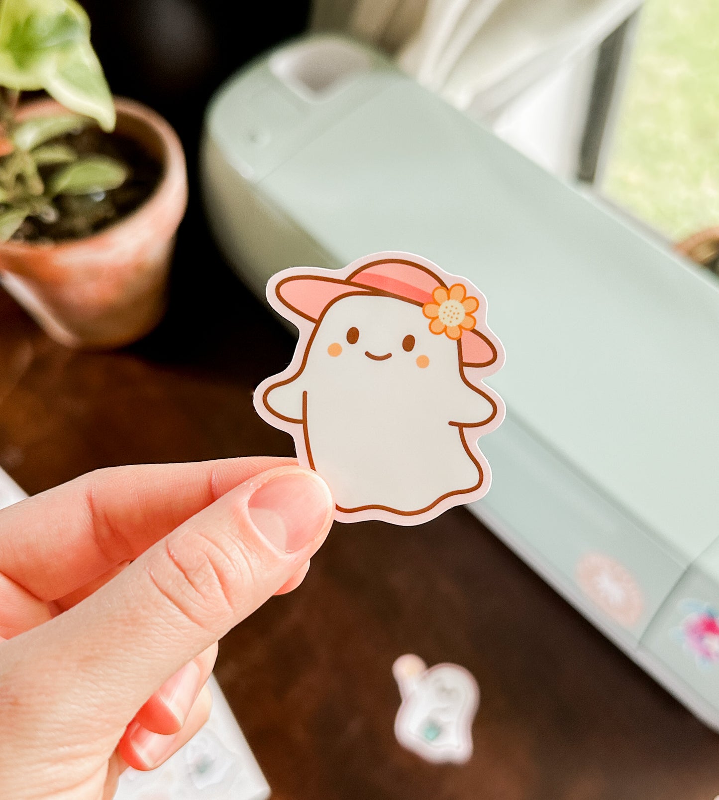 Summerween Ghosts! ~ Waterproof Stickers