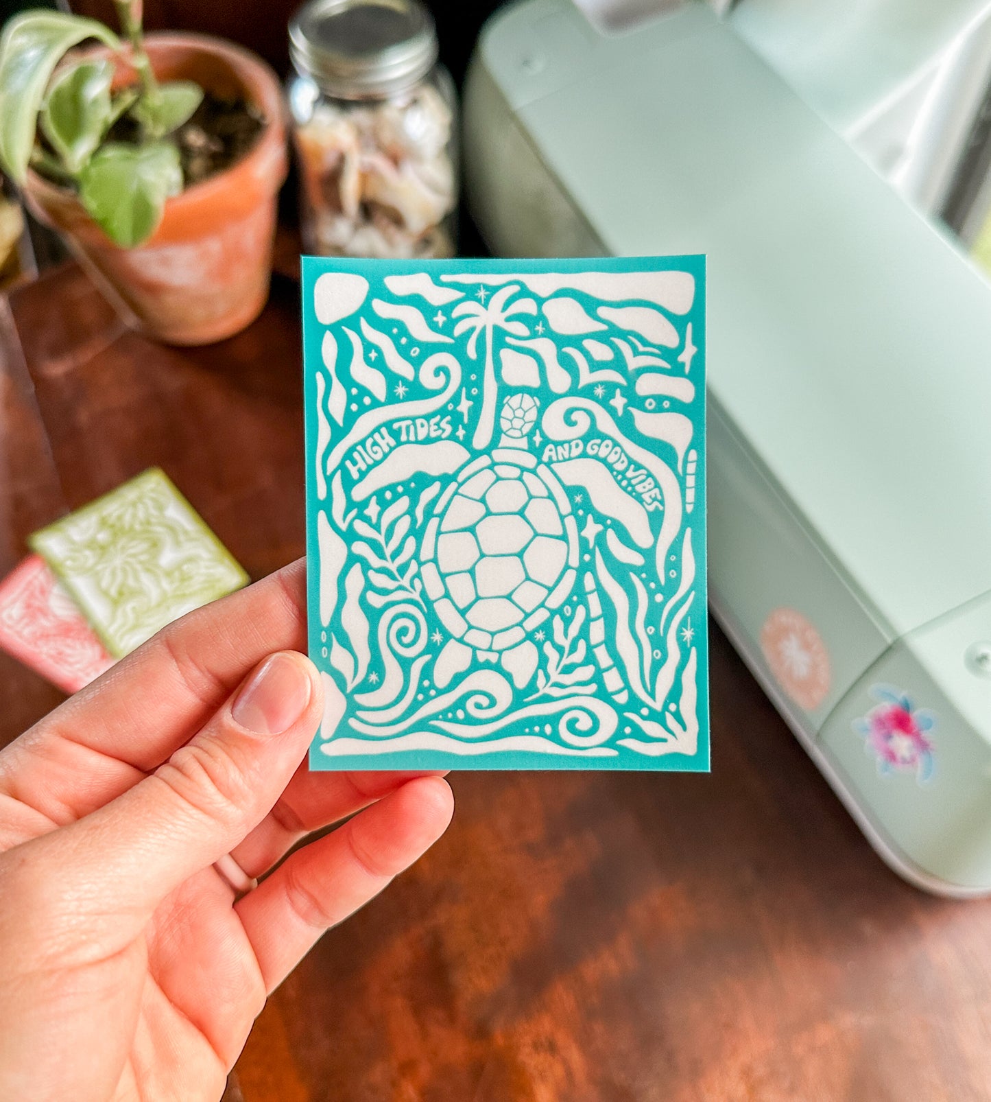 Saltwater Sayings Fridge Magnet