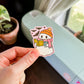 Reading Ghost Waterproof Sticker