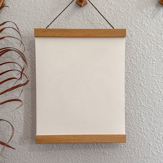 Magnetic Wood Hanger