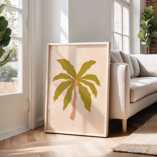 Large Matisse Palm Art Print