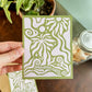 "Saltwater Cures All" Modern Palm Tree - Greeting Card