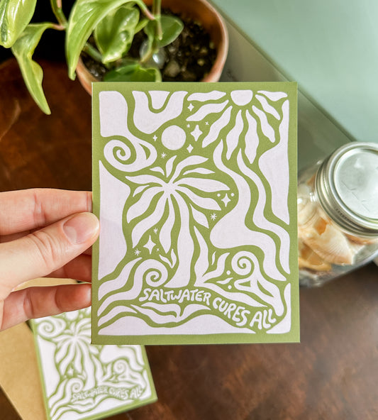 Saltwater Sayings ~ Greeting Card Set