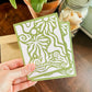 "Saltwater Cures All" Modern Palm Tree - Greeting Card