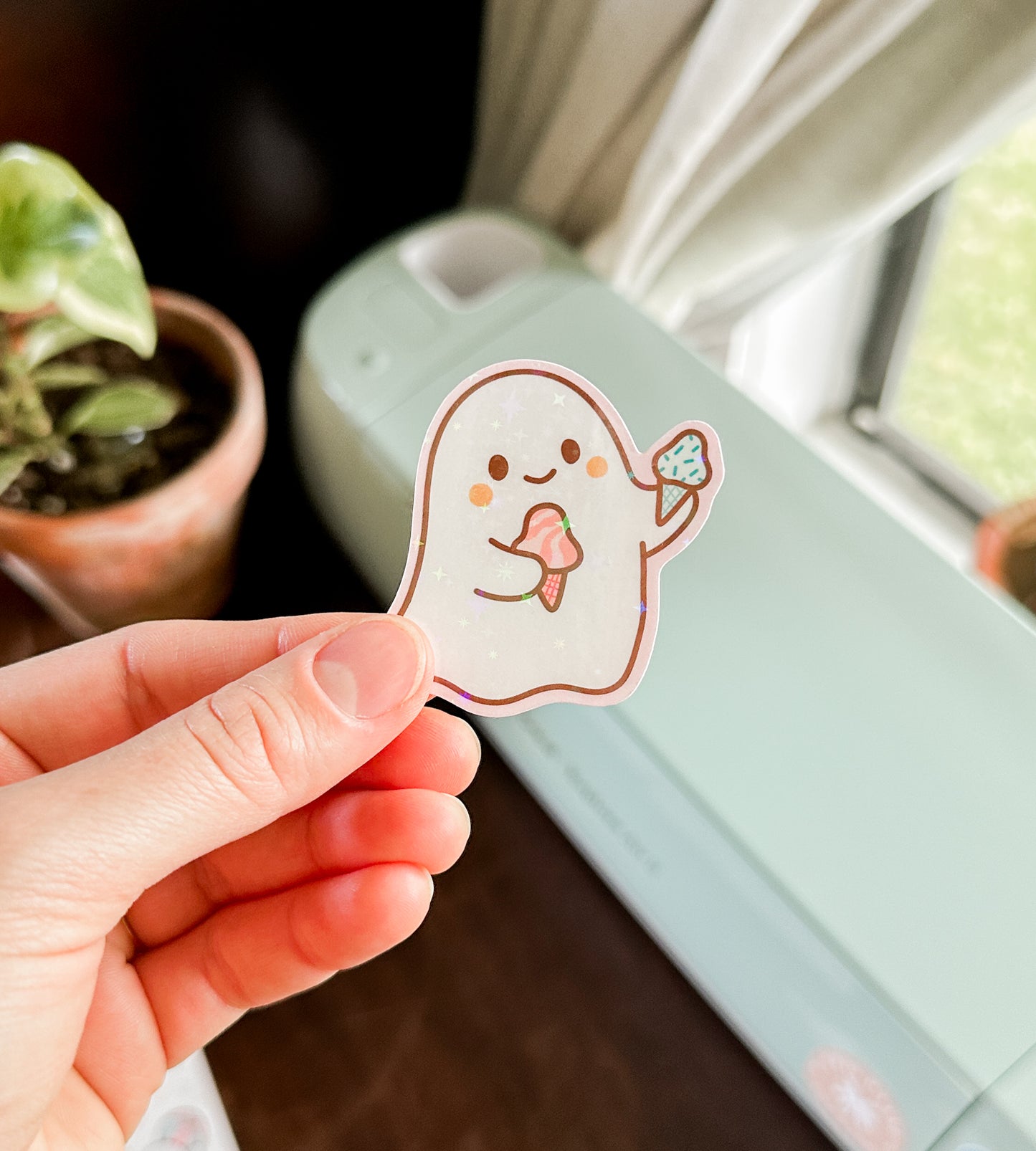 Summerween Ghosts! ~ Waterproof Stickers