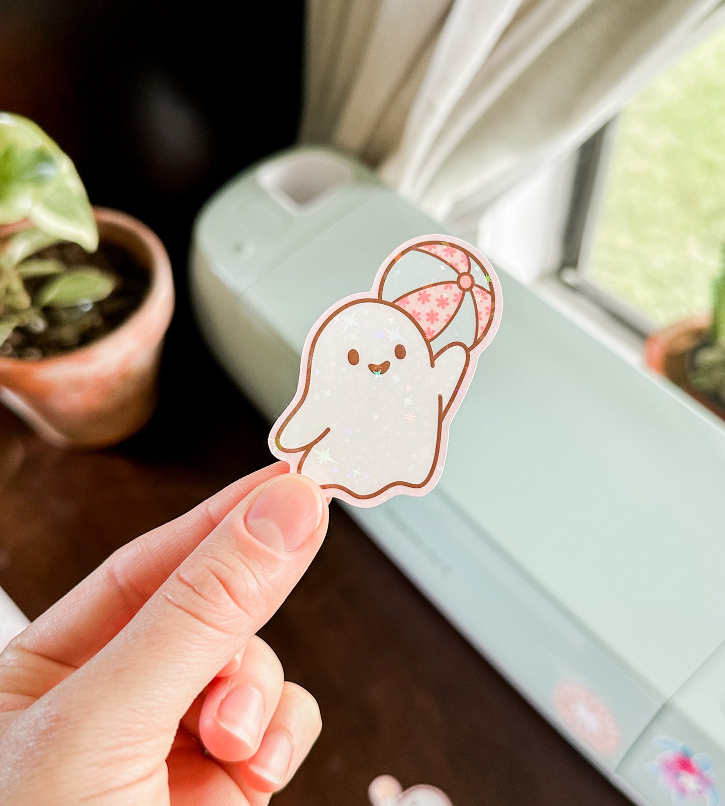 Summerween Ghosts! ~ Waterproof Stickers