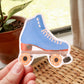 Retro Roller Skate Sticker - 3" Waterproof