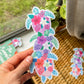 Tropicolor Turtle Bookmark