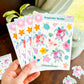 Tropicolor Turtle Sticker Sheet