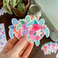 Tropicolor Turtle Waterproof Sticker