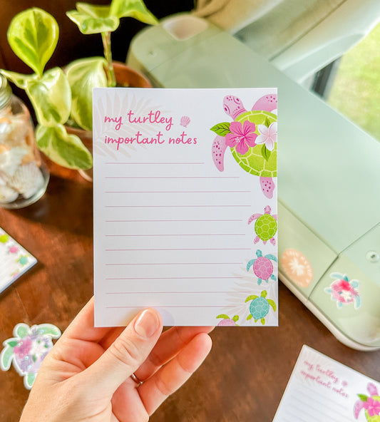 Turtle-y Important Notepad