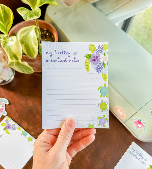 Turtle-y Important Notepad